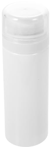 Tragbare Babypuderflasche mit Puderquaste 120g aus Kunststoff | Weiß, Leicht zu Reinigen, für Babyshower und Geburtstag, für Babys und Junge Eltern Zufällige Farbe