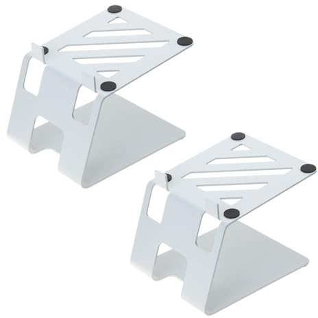 ZYKEJJDDAK Premium Desktop Surround Suoni Altoparlanti Rialzi Alzato Stand Mount Antivibration Piedi Sound Box Supporti Desktop Stand Assorbimento