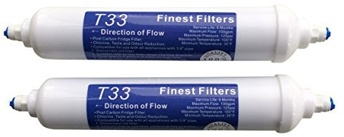 2 x Replacement Under Sink Filter Cartridges 6 Month for All Undersink Systems