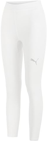 PUMA Herren Liga Baselayer Long Tight Hose, Puma White, XXL EU