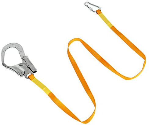 Ceinture de sécurité anti-chute, 1,8 m de protection contre les chutes - Avec 2200 kg - Corde à outils - Protection contre les chutes - Pour l'escalade en plein air, l'alpinisme