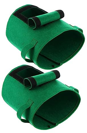 Toddmomy 2 STK Kartoffel-Pflanzbeutel Vlies-Pflanzenbehälter Pflanztöpfe aus Stoff Töpfe für Pflanzen Belüftung Stofftöpfe Pflanzbeutel für zu Hause Gemüse Blumentopf Aufbewahrungstasche