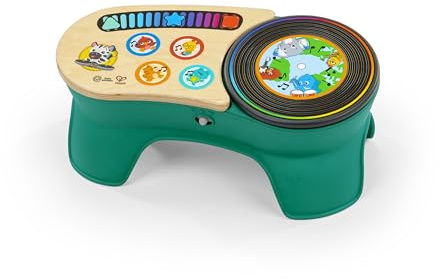Baby Einstein + Hape, Platine DJ Discovery, Jouet Musical Multisensoriel pour Enfants de 6 Mois et Plus