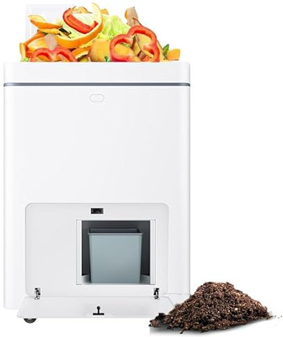 SONLED Electric Kitchen Composter, Kitchen Waste Composter, 3000W Automatic Food Cycler with 20L Capacity, Low Noise And Quiet Design, Waste Cycler for Apartment