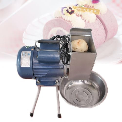 Waterproof Potato Ricer Grinding, 650W&750W Stainless Steel Garlic Machine, Commercial Electric Mud Grinder, Dual Capacitor Copper Coil Motor, Smooth Delicate& Time-Saving, for Restaurants, Hotels