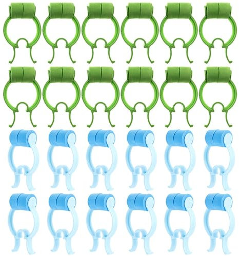 IWOWHERO Clip Nasali Per Sanguinamento Nasale 24 Pezzi, Clip Portatili Antiscivolo Per Fissaggio e Modellamento Del Naso, Accessori Respiratori Leggeri e Confortevoli Per Uso Domestico e Quotidiano