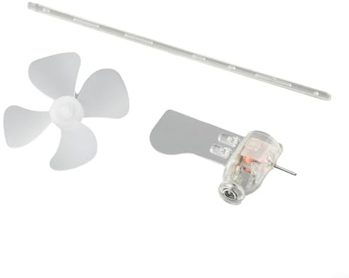 Generador de turbina eólica en miniatura eficiente diseñado para uso LED en entornos educativos