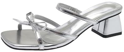 FGUUTYM Pumps - Sandalias de tacón para mujer, con tacón, sandalias de tiras, tacones altos, sandalias sexys, zapatos de noche, elegantes, zapatos de princesa, boda, cuñas, sandalias de mujer