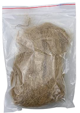 Natural Fiber Firelighter Charcoal Flame Wire Outdoor Drill Wood Flint-Tinder Linseed Wire For Camping Firelighters In The Nature Of Kindling Wood Stove Starter For Bbq