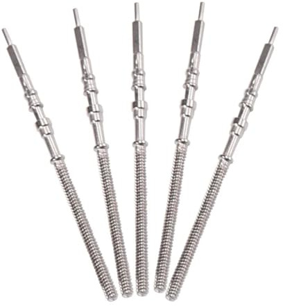 HRTUFN MIUYTRN Kit de Movimiento Reloj 5 Piezas, Corona y tija Acero, repuestos for NH35, NH36, NH38 NH39 cuicui
