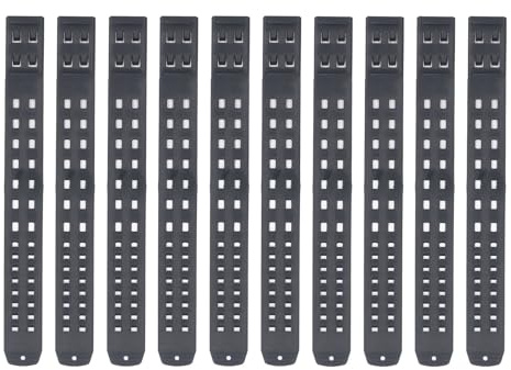 Banda de pie del podómetro de 10 piezas para la etiqueta del podómetro de vaca, banda de vaca, monitoreo preciso suave y flexible, corbata de etiqueta de pie para parto de estro