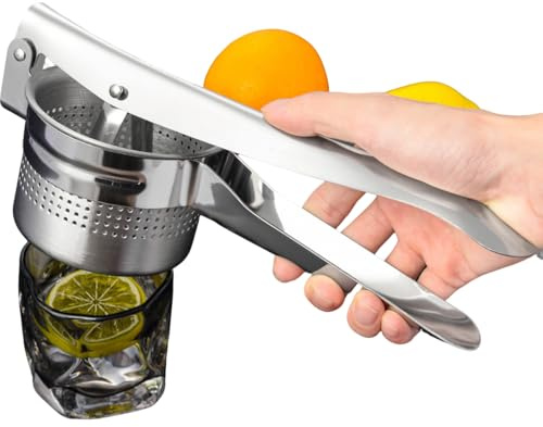 Presse-Purée En Acier Inoxydable - Écrase-Pommes De Terre Pour Purée Lisse Et Aérienne, Idéal Pour Fruits Et Légumes, Accessoire De Cuisine Polyvalent (Style 2)
