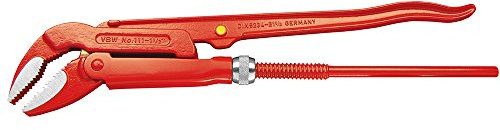VBW 87111010 Eckrohrzange 45° rot lackiert poliert 1
