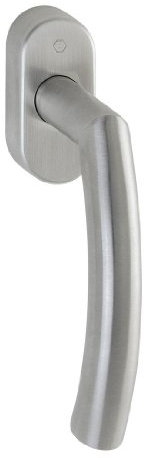 HOPPE Fenstergriff duraplus Trondheim in Edelstahl matt (Secustik®)