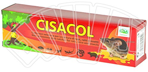 COLLA TOPICIDA 135 GR TRAPPOLA PER TOPI RATTI SERPENTI LUCERTOLE INSETTI