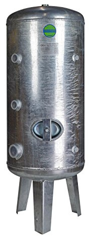 Heider Druckkessel 500 Liter Druckbehälter 500l 6 bar stehend Druckwasserkessel Wasserdruckkessel verzinkt Wasserdruckbehälter Druckausgleichsbehälter