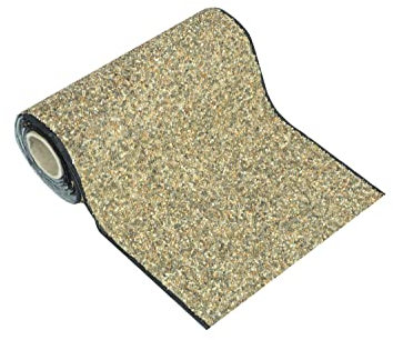 Wacredo Pellicola di pietra per laghetto di alta qualità, 1 m x 0,4 m, permeabile all'acqua, per stagno e bordo del laghetto, molto resistente alle intemperie, elevata stabilizzazione ai raggi UV,
