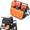 samdew Hanging Wheelchair Bag for Back of Chair, Large Wheelchair Accessories Bag with Shoulder Strap & Multilple Pockets, Power & Manual Wheelchair Backpack Pouch for Adult & Senior, Bag Only