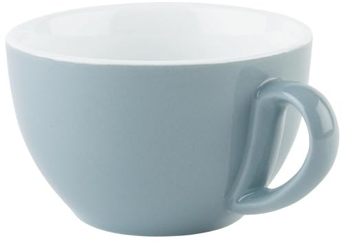 APS 16008 - Tazza da cappuccino in blu, Ø 10,5 cm, altezza 6,5 cm, 300 ml