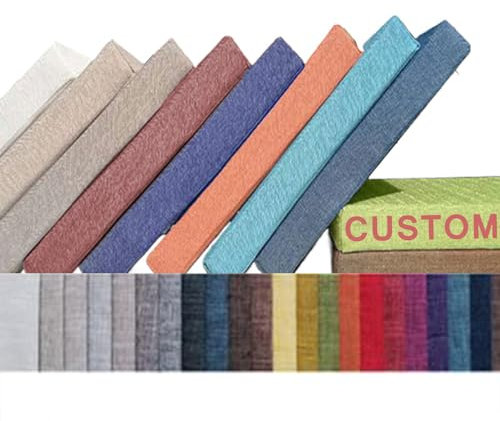 BangDon Sitzpolster für Esszimmerstühle, Garten, Langstuhl, Büro, Sitzpolster für drinnen und draußen, verstärktes Nähen, Anti-Rutsch-Kissen, individuelle Größe/Farbe, Bankkissen (Hellgrau, 180 x 70 x