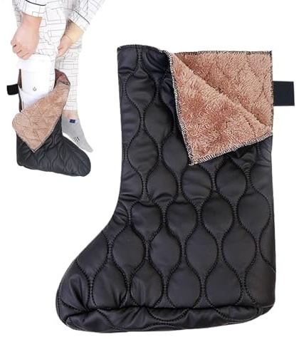 Protector de escayola resistente al viento para adultos, reutilizable, impermeable, protector de vendaje y vendaje, protector de escayola para piernas, calcetines protectores de yeso para pies, funda