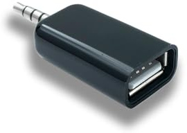 System‑S Audio USB Adapter 3,5 mm Klinke zu USB Typ A – USB Audio Adapterkabel | USB-Audio-fähige Geräte → 3,5 mm AUX-Klinke | Plug & Play | Kompakt & Robust