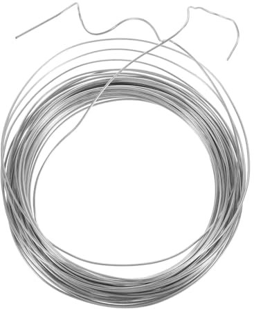 JEWEDECO Filo Ferro per Legare Rotolo Filo per Imballaggio per Ghirlande Natalizie per Decorazioni Scatole Regalo e Bouquet Realizzato in Ferro Flessibile e Durevole Facile da Tagliare e