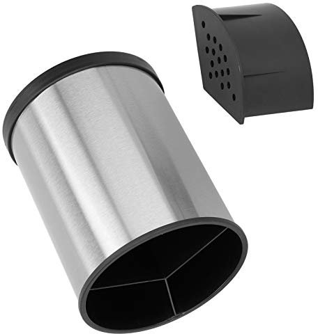 Palillos Giratorios, Vajilla Redonda de Acero Inoxidable Giratorio y Palillo Multifunción Soporte para Soportes de Palillo de Palillo Soporte de Almacenamiento de Tubo Jaula Multi Funcional Cocina