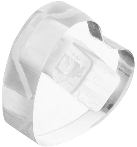 Toddmomy Displayständer Handlich Glatte für Herzförmiger Kazoo Acryl Oberfläche für Tisch und Vitrine