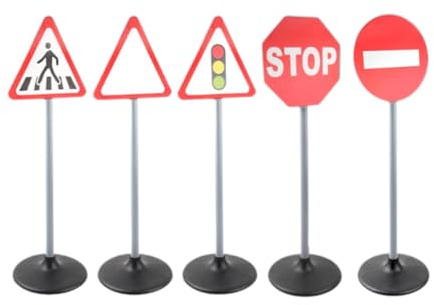 Zxpjkyu Panneaux de Signalisation, équipements de Jeux Extérieurs pour Maisonnette et Aire de Jeux.