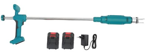 Mirador Eléctrico de Malezas, Tecnología de Malezas de Espiral de Motor de Alta Torsión, Ajustable, Disminución del 85% de Regeneración de Malezas, Batería Recargable (Enchufe