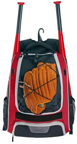 Baseball Ausrüstungstasche, Baseball Tasche - Softball Tasche | Rucksack für Softball-Ausrüstung, Ausrüstung für Erwachsene, Jugend-Rucksack, schmutzabweisend