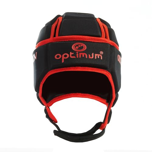 Optimum Herren Kopfschutz Hedweb Classic Origin, Herren, schwarz/rot
