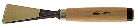 Stubai 526360 Couteau à sculpteur avec manche en bois, Or/Beige, 60 mm