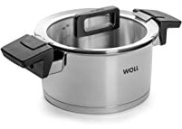 Woll Concept Kochtopf mit Deckel - Induktiv -, Ø 18 cm, 10 cm hoch, 2,5l - Geeignet für alle Herdarten, Edelstahl, backofenfest bis zu 200°, silber