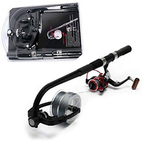 BSTCAR Angelschnur Aufspulen, Angelschnur Aufspulgeraet Angelschnur Wickler Angelschnur Aufspulgeraet Fishing Reel Schnurspulgerät Angelwerkzeuge, Angelzubehör