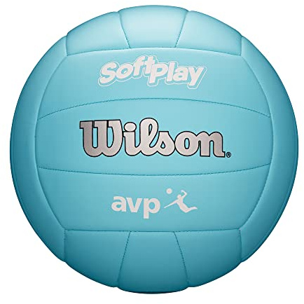 Wilson Unisex-Erwachsene Soft Play Volleyball, blau