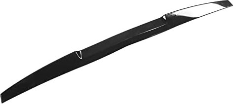 Alerón Trasero, Accesorio Aerodinámico Universal, Instalación Sencilla, Alerón Trasero de Color Negro para Coche
