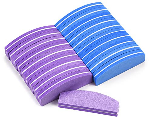 20 Stück Buffer für Nägel, 100/180 Buffer für Nägel Buffer Schleifblöcke Buffer für Gelnägel Block Polierfeile Fingernägel zum Schleifen von Acrylnägeln oder Naturgelnägeln