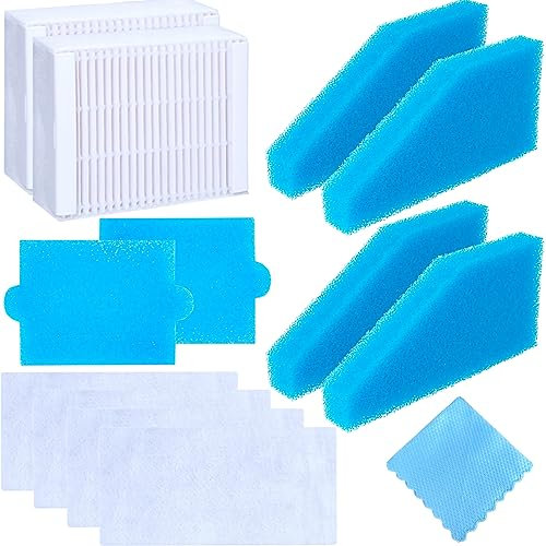 EATBALE Filtro HEPA di Ricambio per Thomas Serie Aqua+ aspirapolvere, Parti di Ricambio Adatte per Set di filtri Thomas 99 (Parte n. 787241), Accessori per filtri in Spugna e Schiuma (12 Pezzi)