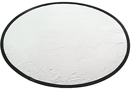Silverguldreflektor, 2 i 1 Bärbart Fotograferingstillbehör, Fotoreflektor för Att Göra Bilden Mer Komplett med Förvaringsväska för Belysning (110 cm)