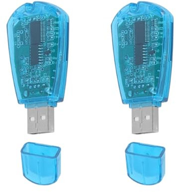 Beufee Adattatore per Scheda SIM da 2 Pezzi, Lettore di Schede SIM Clone Card Reader Writer Copia Clone Writer con CD per Computer QQ/ICQ/MSM/PC
