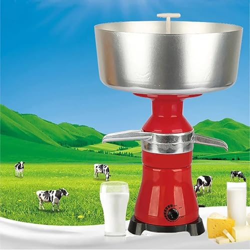 Séparateur centrifuge de crème de lait Séparateur de crème électrique en acier inoxydable 80L/H Séparateur de lait de vache de chèvre transformant le lait cru ou entier en crème et lait écrémé