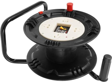 Gatuida Outdoor Extension Cord Reel Wire Spool Cord Organiser for Easy Cable Storage
