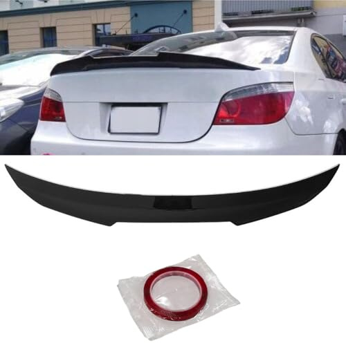 Für BMW 5 Series E60 PSM Style 2004-2010 Heckspoiler Schwarz Glänzend AutoVision