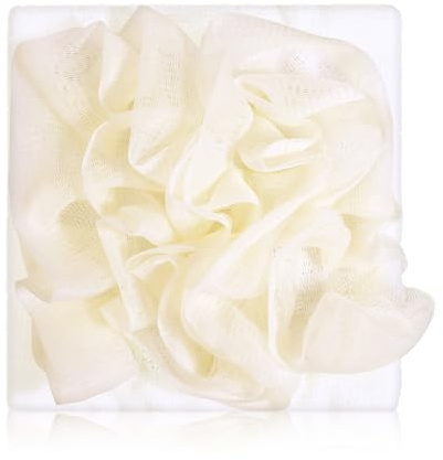 2-i-1 luffasvamp-tvättlapp, luffa-tvättlappskombination, peeling kroppsskrubb, dubbelsidig duschtvättlapp för rengöring och slät hud (beige)