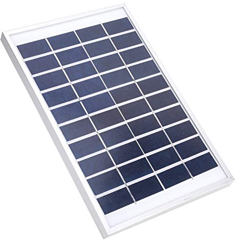 Jonlaki Pompa a Pannello Solare Ad Alta Efficienza con Disco Galleggiante per Fontane da Piscina 10V 5W, Caratteristica da Giardino