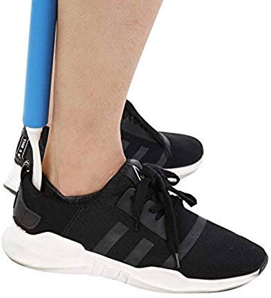 Bastone per calzatura e corno per scarpe, manico lungo aiuta a indossare vestiti e scarpe