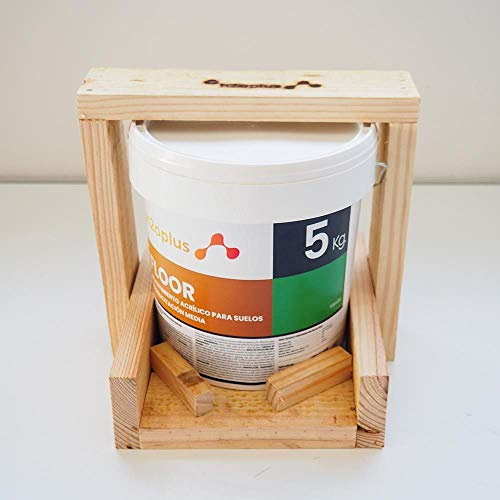 h2oplus Betonfarbe FLOOR Grün 5kg · Betonversiegelung & abriebfester Bodenbelag für Werkstattboden, Keller & Garage · Bodenbeschichtung & Fußbodenfarbe für außen & innen