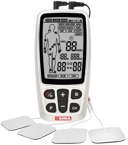 P16 GIMA-CARE TENS/EMS - 2 canali - 60 programmi
